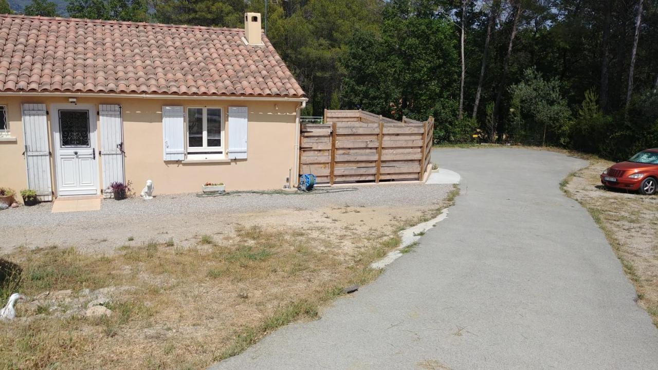 Charmante Maison Climatisee Avec Piscine Draguignan Eksteriør bilde