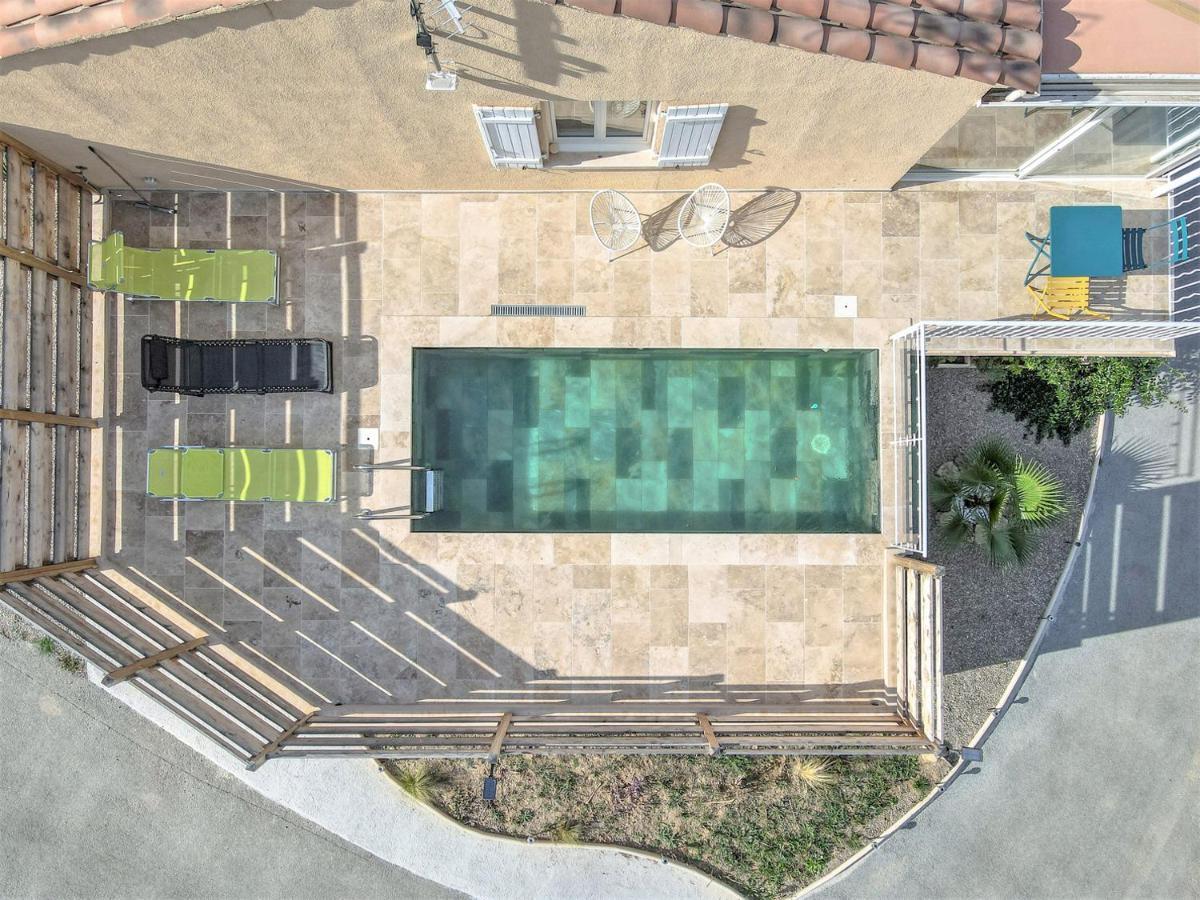 Charmante Maison Climatisee Avec Piscine Draguignan Eksteriør bilde